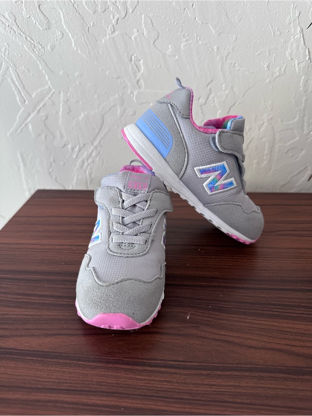 New Balance 515 V1 Toddler Gray Sneakers Size 6